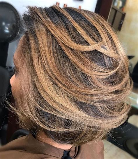 african american hair blonde highlights|caramel highlights african american hair.